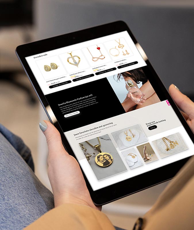 Sieraden webshop laten maken